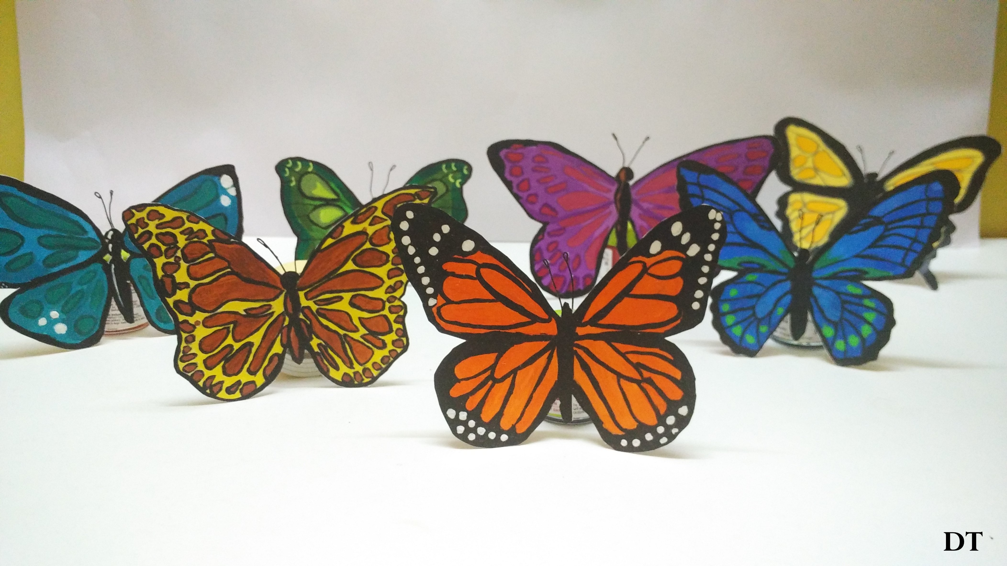 HOW TO MAKE REALISTIC BUTTERFLY? | DIY DECOR IDEAS | PART 2